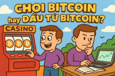 CHƠI BITCOIN HAY ĐẦU TƯ BITCOIN?