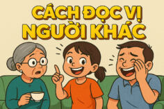 CÁCH ĐỌC VỊ NGƯỜI KHÁC QUA 3 TÌNH HUỐNG