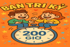TÌM BẠN TRI KỶ DỰA VÀO CÔNG THỨC 200 GIỜ