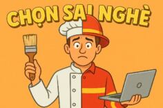 KHI CHỌN SAI NGHỀ LẠI LÀ KHỞI ĐẦU HÀNH TRÌNH