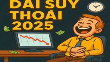ĐẠI SUY THOÁI 2025: GIÀU ĐANG BÁN, NGHÈO ĐANG MUA