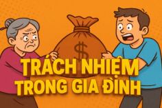 TRÁCH NHIỆM TRONG GIA ĐÌNH: GIỮ TIỀN HAY TÌNH