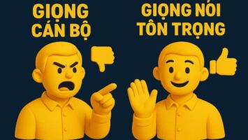 Giọng cán bộ - Vì sao bạn càng "ra lệnh" thì người khác càng không nể? 1 Giọng cán bộ - Vì sao bạn càng "ra lệnh" thì người khác càng không nể?